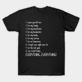 Don't forget what eight was for T-Shirt